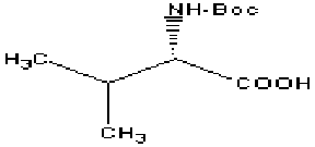 Boc-val-oh [CAS NE {. 13734 - 41 - 3]